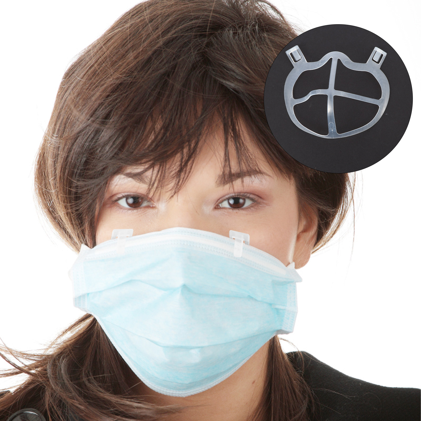 Silicone Mask Bracket - Support de masque en silicone, 10