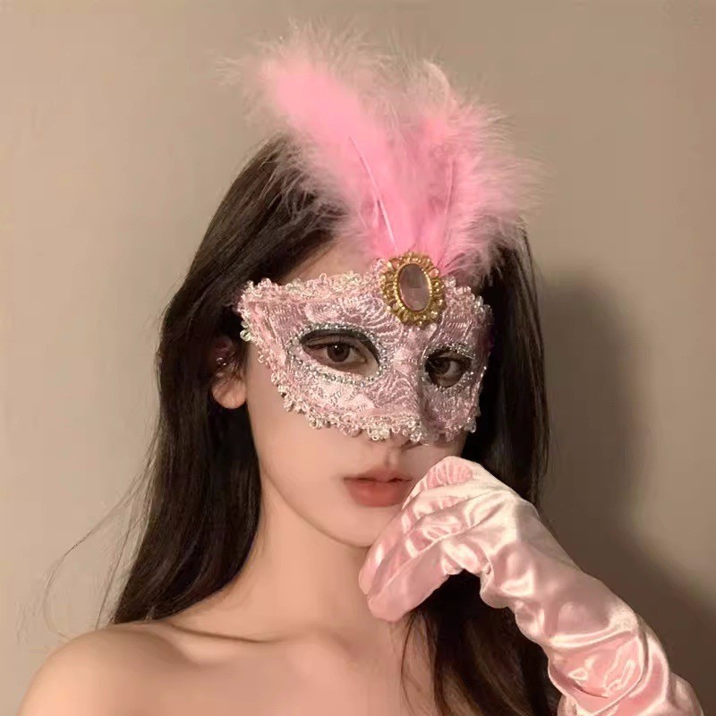 Respirator Half Face - Masque de mascarade pour femmes, Costume