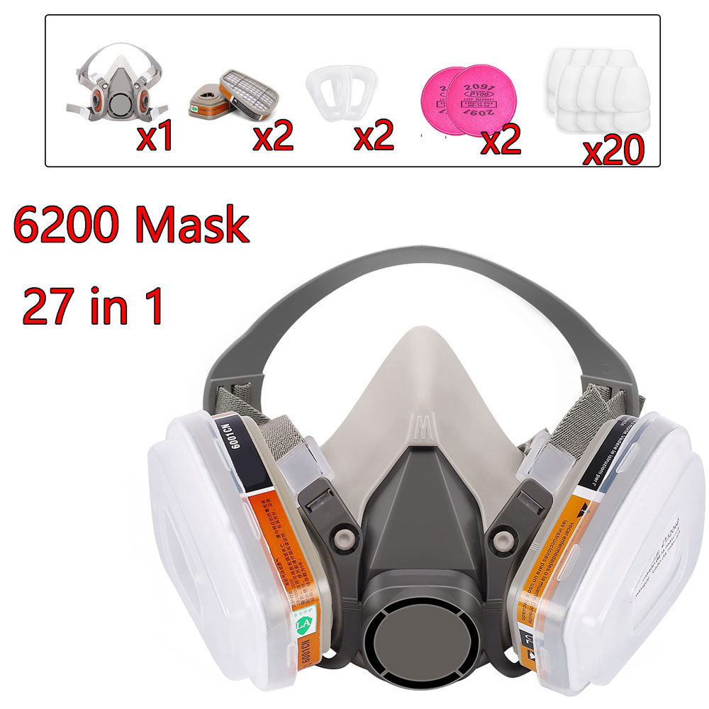 Face Mask Storage Box - Masque à gaz 6200 avec boîte
