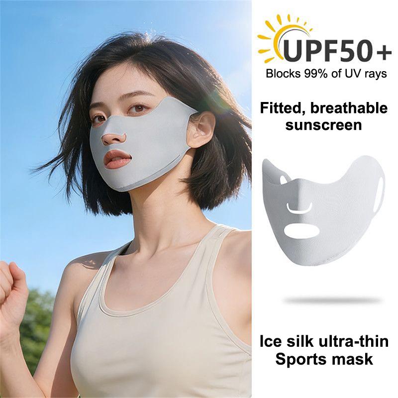 Kids Face Mask - Masque respirant en soie glacée, lavable,