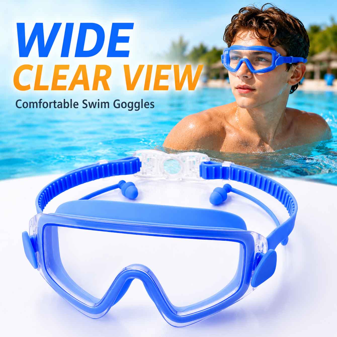Masque de plongée avec lunette - Anti Pollution Mask avis et prix