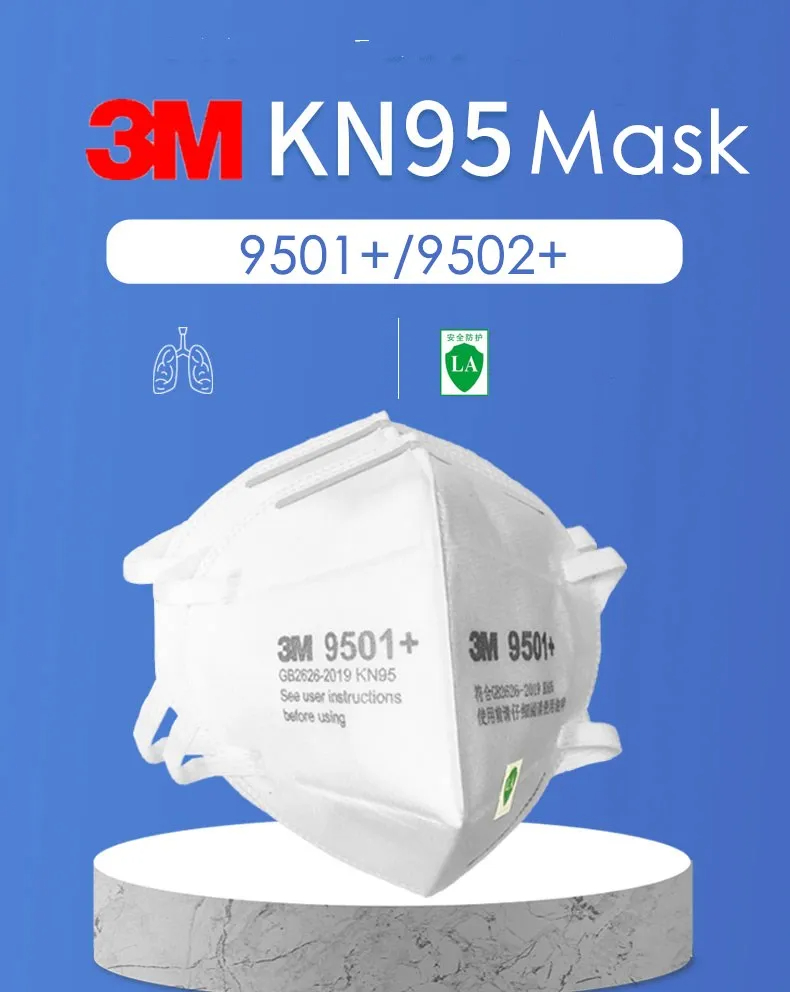 50 pièces/sac 3M KN95 masque f - 3M Mask 9502+ avis et prix