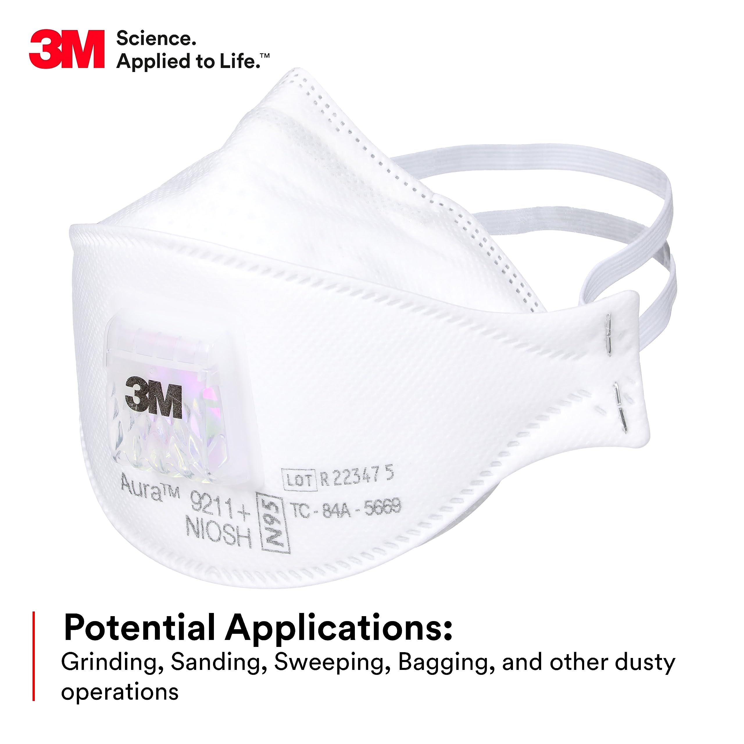 3M Aura 9211 + respirateur à p - Dust Mask Construction avis et prix