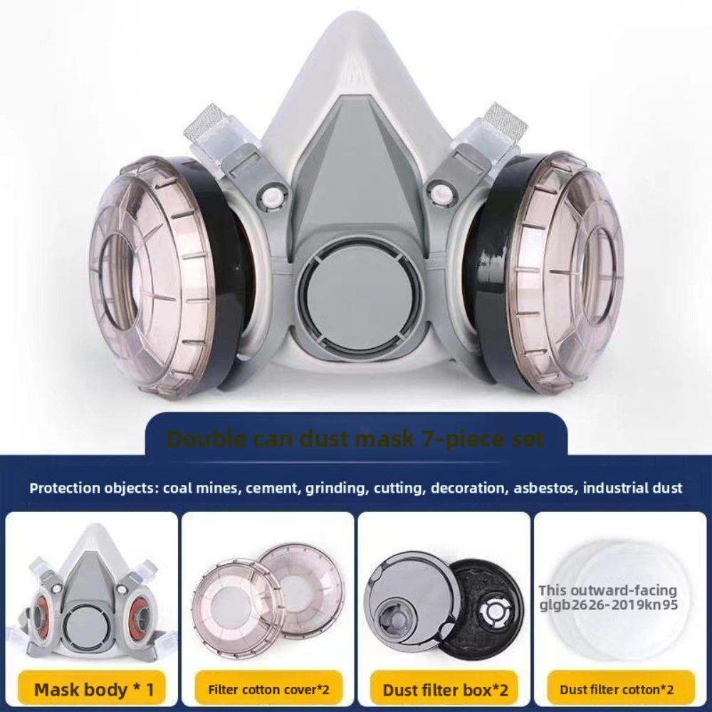 Demi-masque respiratoire réuti - Respirator Half Face avis et prix