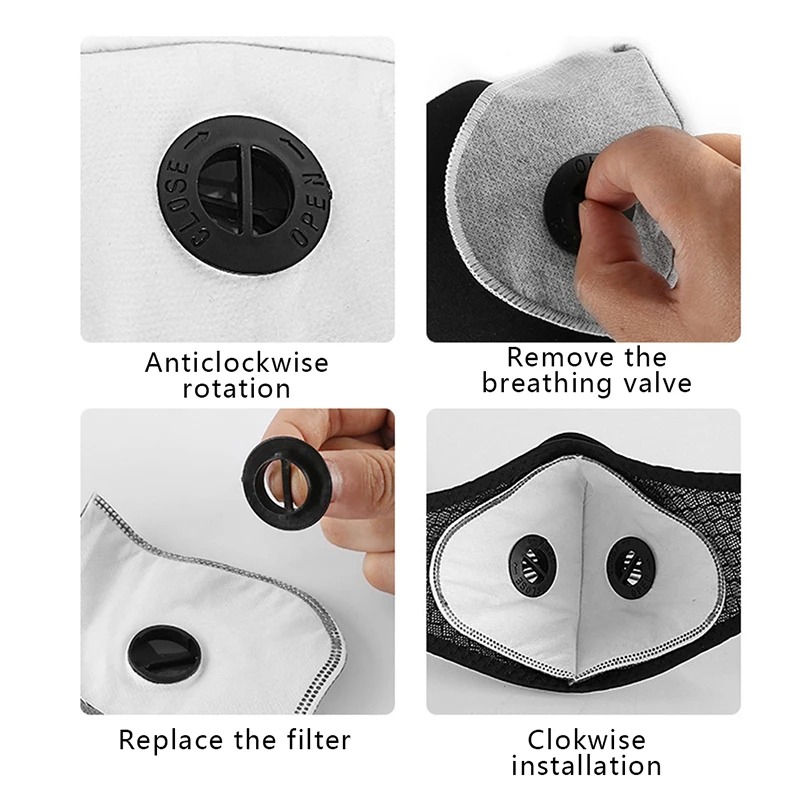 Filtre à charbon actif anti-po - Anti Pollution Mask avis et prix