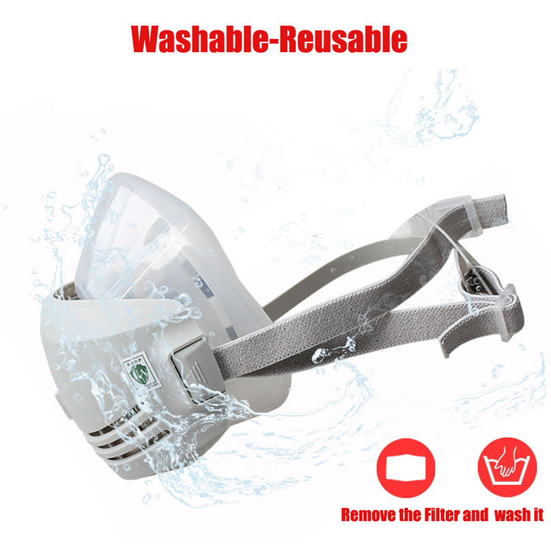 Masque à Gaz Anti-poussière en - Respirator Half Face avis et prix