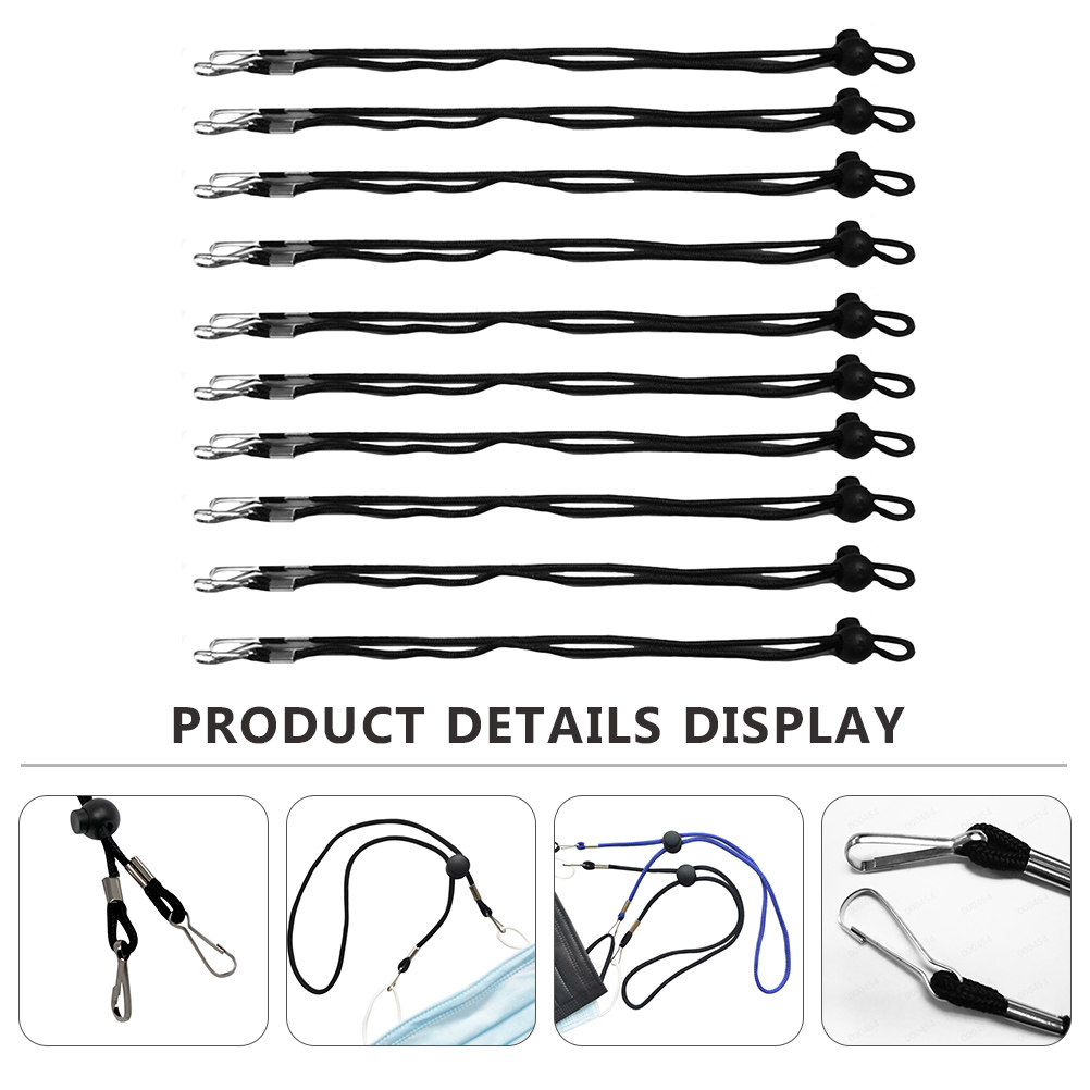 10 pièces de cordon anti-chute - Mask Ear Saver Strap avis et prix